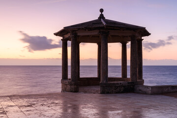 Viewpoint at the Mediterranean Sea (Beautiful Viewpoint, Costa Brava, Spain)