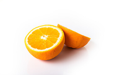 orange isolated on white background