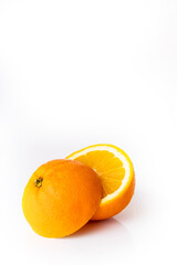 orange isolated on white background