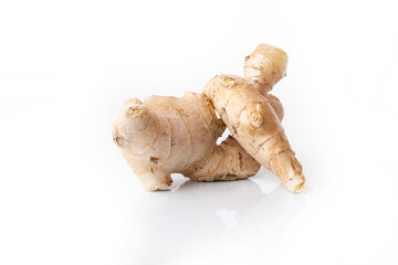 ginger root isolated on white background