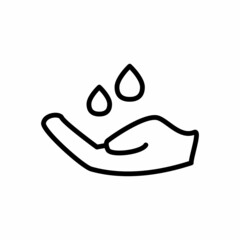 Hand Wash, Washing Hand Icon Design Vector Logo Template Illustration Sign And Symbol