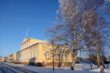 Town hall called Raatihuone which was build in 1839.