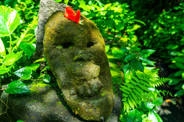 Traditional stone balinese art, Udud, Bali, Indonesia