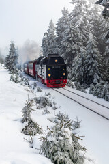 Unterwegs in der wunderschönen Winterlandschaft durch den schönen Harz am Brocken - Sachsen-Anhalt