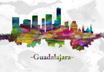 Guadalajara Mexico skyline