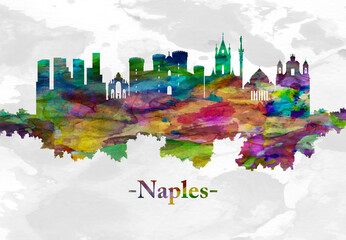 Naples Italy skyline
