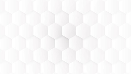 hexagon concept design abstract technology background vector EPS, Abstract white hexagon concept background, soft white background.	