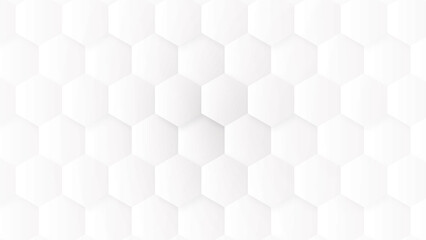 hexagon concept design abstract technology background vector EPS, Abstract white hexagon concept background, soft white background.	