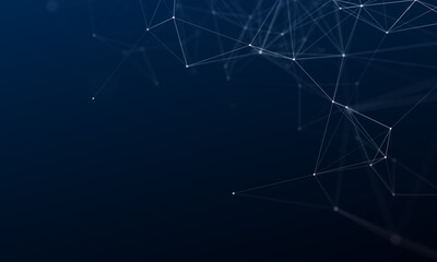 Plexus style background. High tech digital technology, global social media concept. Template for science and technology presentation. landing page