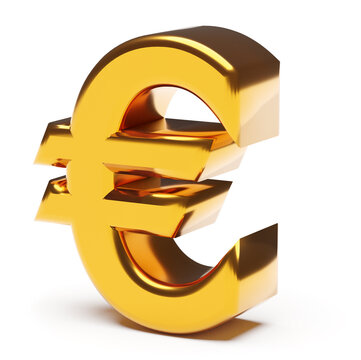 Finance and business symbol. Euro sign.