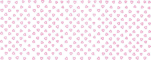 seamless pattern background with heart