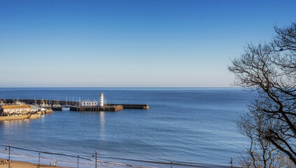 Fototapeta premium Scarborough panorama.