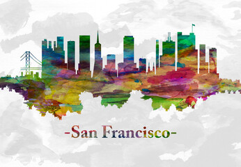 San Francisco California skyline