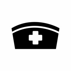 Nurse Hat Icon Design Vector Logo Template Illustration Sign And Symbol