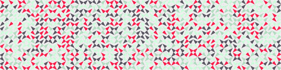 Fototapeta premium Abstract Geometric Pattern generative computational art illustration