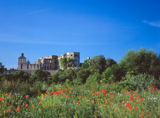 Krzyztopor (Krzyztopor) Castle in the town of Ujazd, Poland