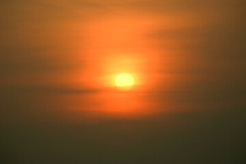 the Heatwave hot sun. Climate Change. Global Warming.