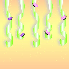 Ribbons and butterflies