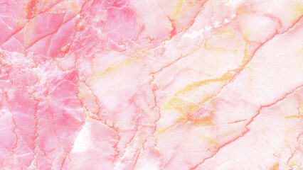 Natural pink and gold marble texture background