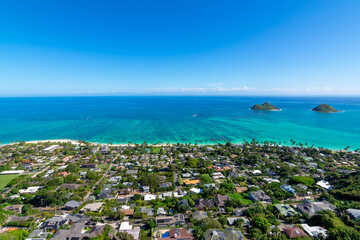 lanikai oahu hawaii sea and beach