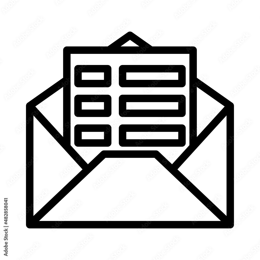 Poster this email icon can be used in various designs, both formal and non-formal. suitable also used for d