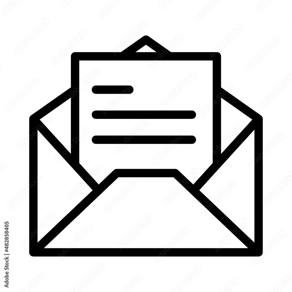 Poster this email icon can be used in various designs, both formal and non-formal. suitable also used for d