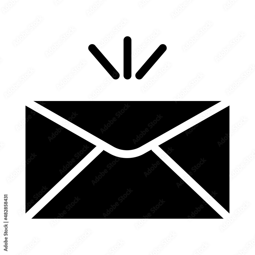 Poster this email icon can be used in various designs, both formal and non-formal. suitable also used for d