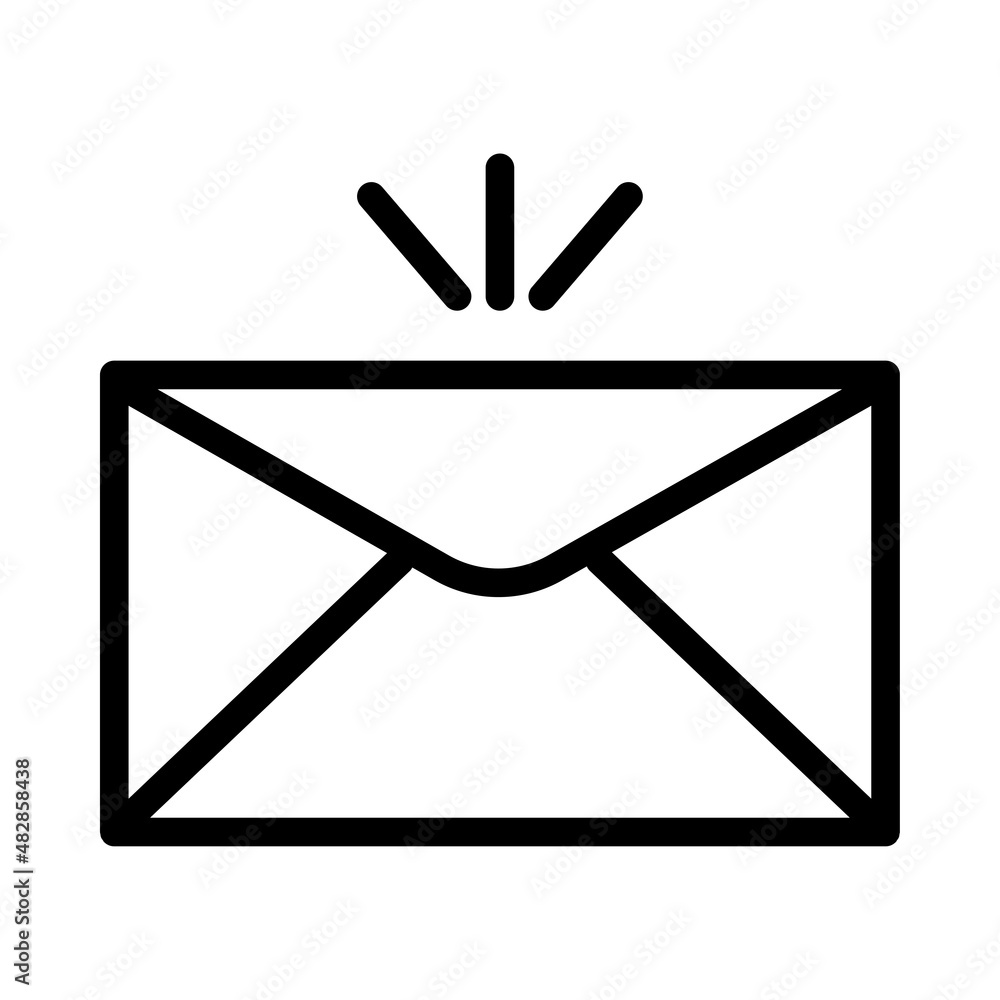 Poster this email icon can be used in various designs, both formal and non-formal. suitable also used for d