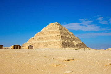 Pyramid of Djoser (Step Pyramid) is archaeological and historical site in the Saqqara necropolis,...