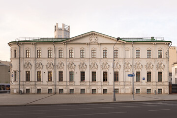 Fototapeta na wymiar The estate of Shakhovsky - Krauze - Osipovsky