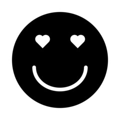 This emoticon icon can be used in various designs, both formal and non-formal. Suitable also used for fun-themed designs, rate marketplaces, children and others.