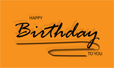 Happy Birthday Beautiful Greeting Card, vector - Vector