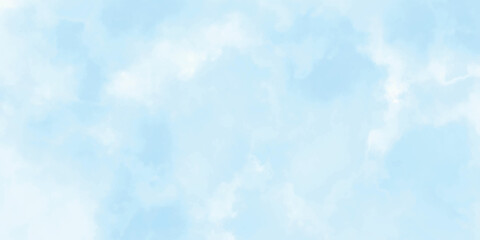 Blue sky with white cloud.  beautiful nature in the morning. for backdrop decorative and wallpaper design. The perfect sky background.