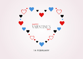 Valentine's day background Free Illustration