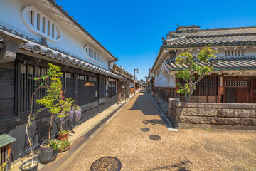 奈良　重要伝統的建造物群保存地区　今井町の町並み