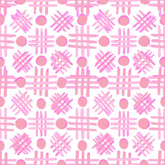 Seamless geometric pattern in a cage