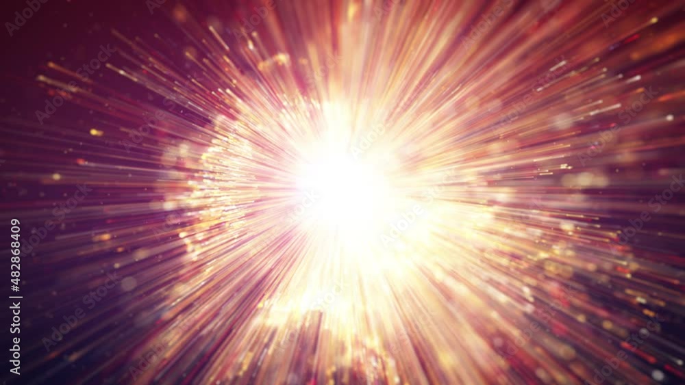 Poster shockwave explosion background fx loop/ 4k animation of an abstract shockwave explosion background l