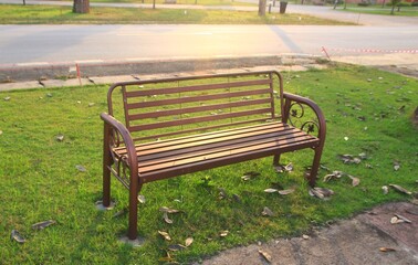 bench in the park