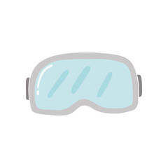 science glasses flat doodle hand drawn