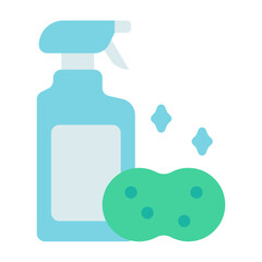 spray flat icon