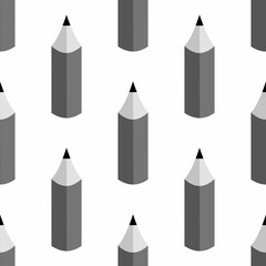 Kids seamless pencil pattern for fabrics and textiles and packaging and gifts and cards and linens 