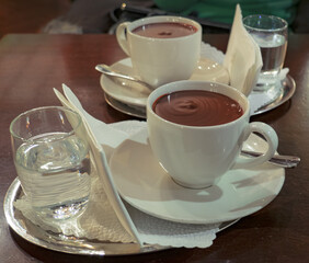 cup of hot chocolate, drink for the winter months