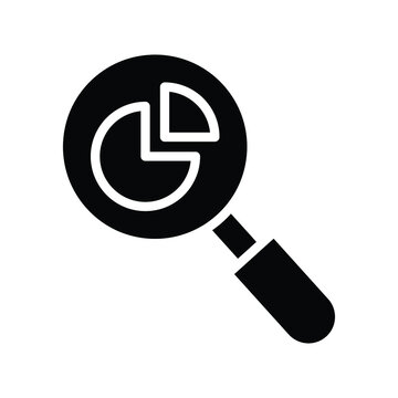 search analytics Vector icon which is suitable for commercial work and easily modify or edit it

