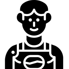 barista solid icon