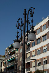 Farola de dos faroles