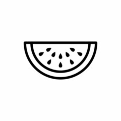 Watermelon Icon Design Vector Logo Template Illustration Sign And Symbol