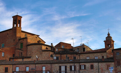 city of the Pieve Umbria Perugia Italy