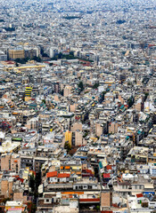 Cityscape of Athens.