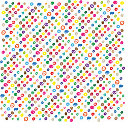 Abstract Hand drawn background design