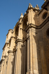Fototapeta premium Fachada de la catedral de Granada